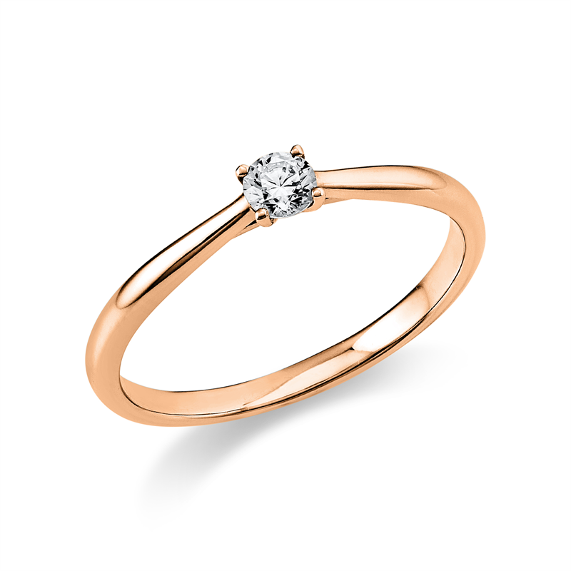 Ring 4er-Krappe 18 kt RG