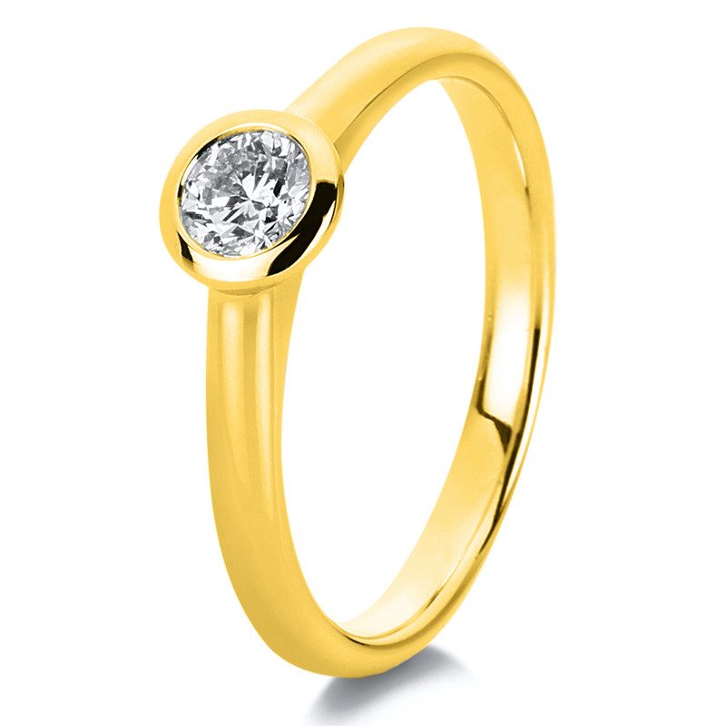 Ring Zarge 18 kt GG, GIA1409251440