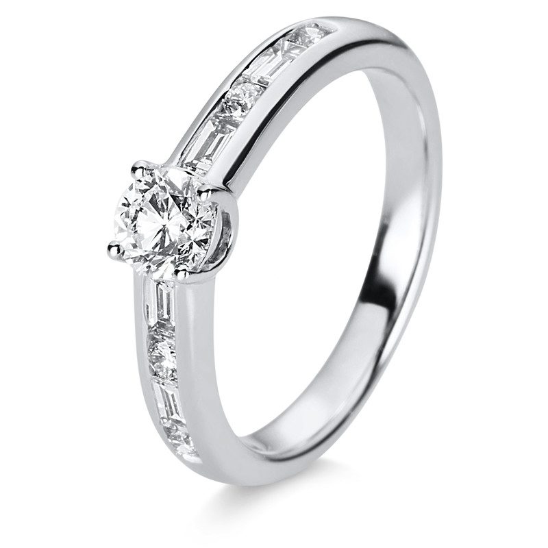 Ring 4er-Krappe 18 kt WG