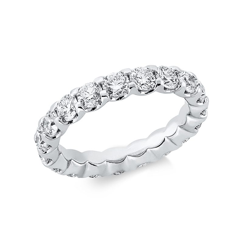 Ring 18 kt WG, Premium Edition, 19 GIA's