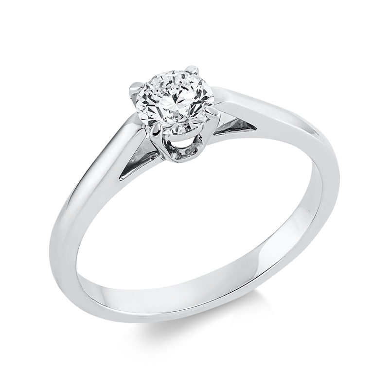 Ring 4er-Krappe 18 kt WG Petrovic, GIA7501813799