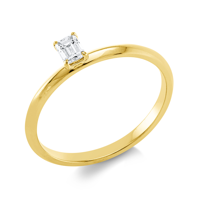 Ring 4er-Krappe 18 kt GG