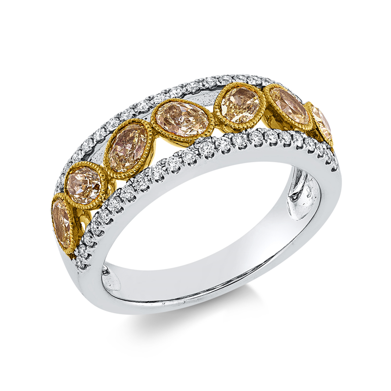 Ring 18 kt WG+GG