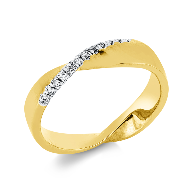 Ring 18 kt GG+WG