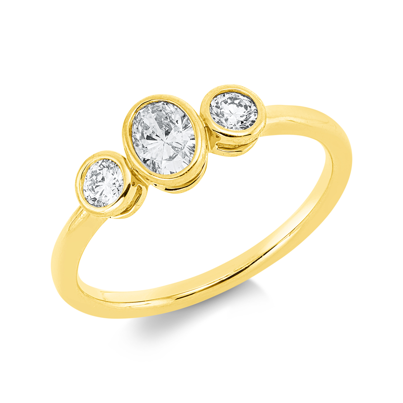 Ring 18 kt GG