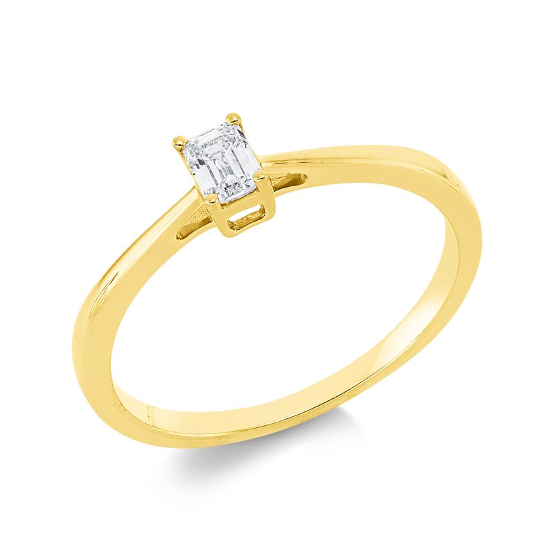 Ring 4er-Krappe 18 kt GG