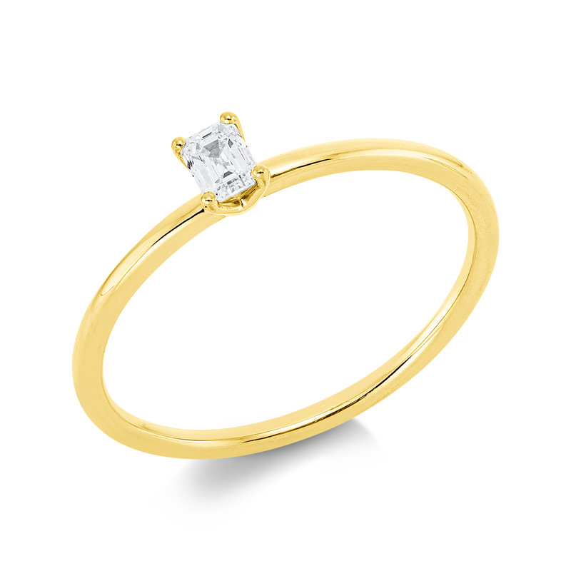 Ring 4er-Krappe 18 kt GG