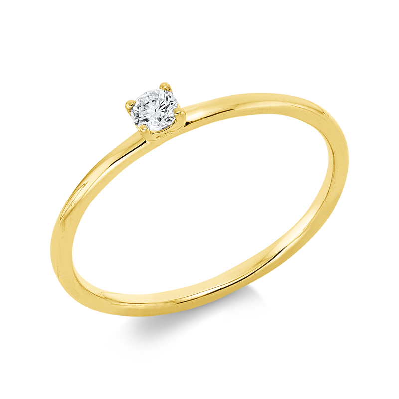 Ring 4er-Krappe 18 kt GG