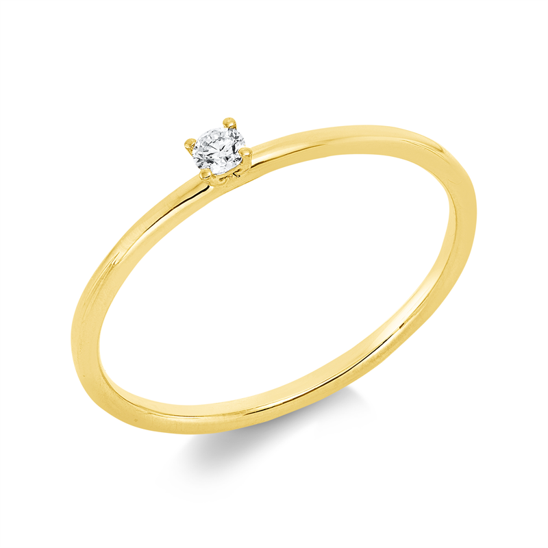 Ring 4er-Krappe 18 kt GG