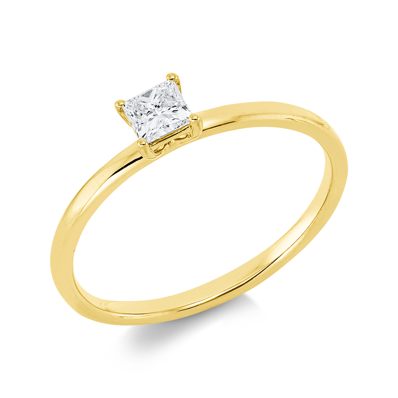 Ring 4er-Krappe 18 kt GG