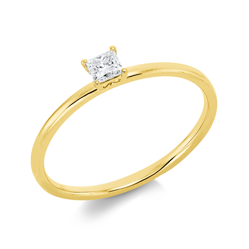 Ring 4er-Krappe 18 kt GG