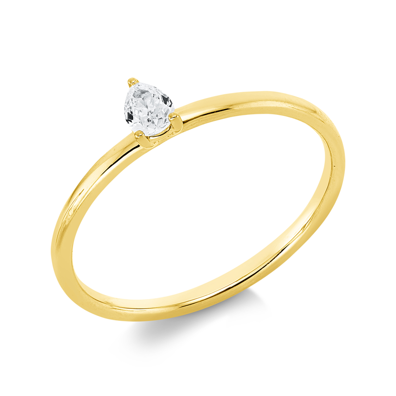 Ring 3er-Krappe 18 kt GG