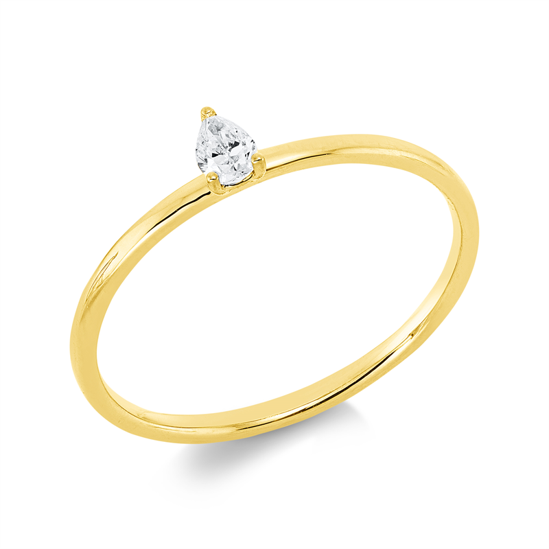 Ring 3er-Krappe 18 kt GG