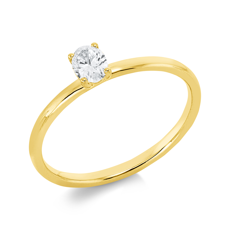 Ring 4er-Krappe 18 kt GG