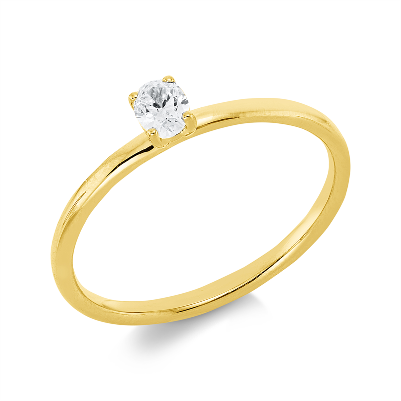 Ring 4er-Krappe 18 kt GG
