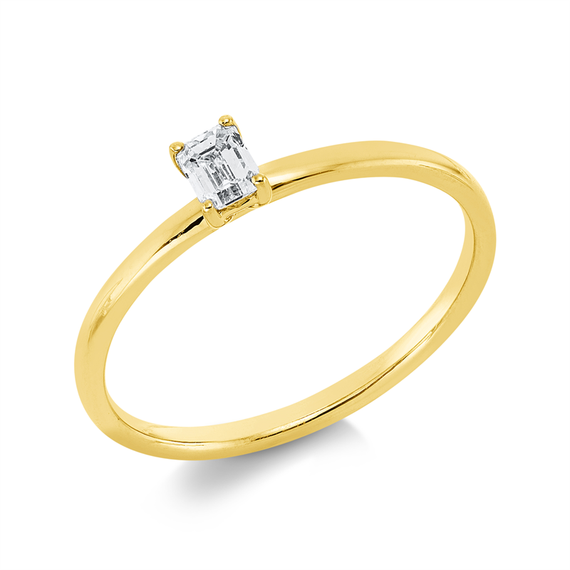 Ring 4er-Krappe 18 kt GG
