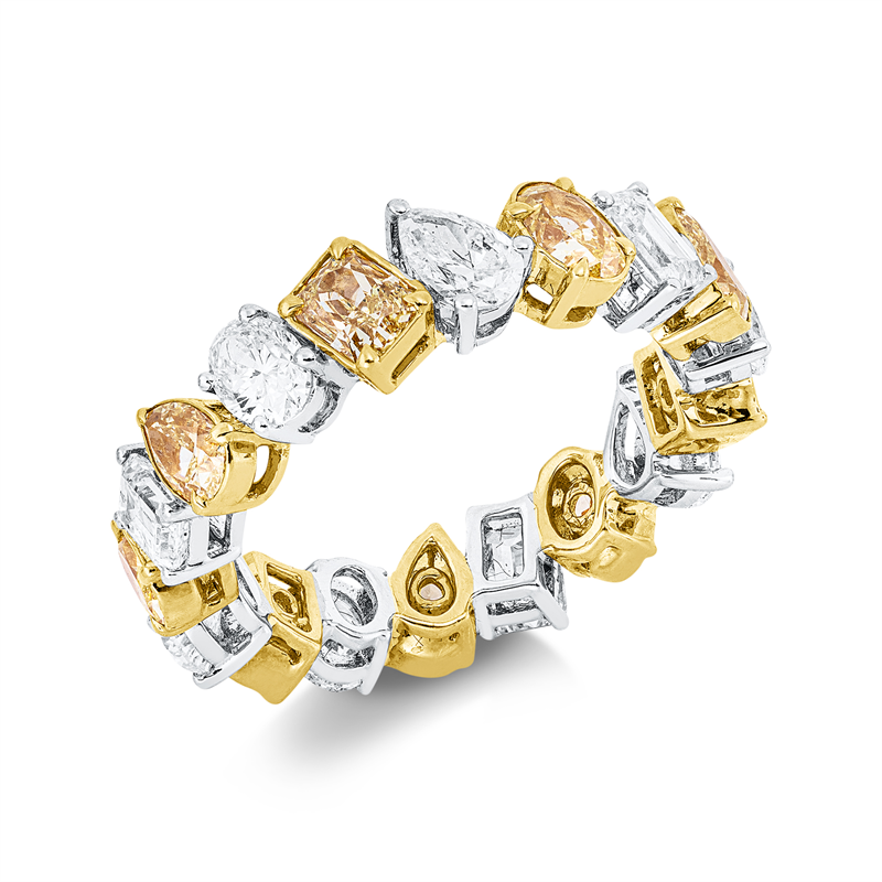 Ring 18 kt WG+GG
