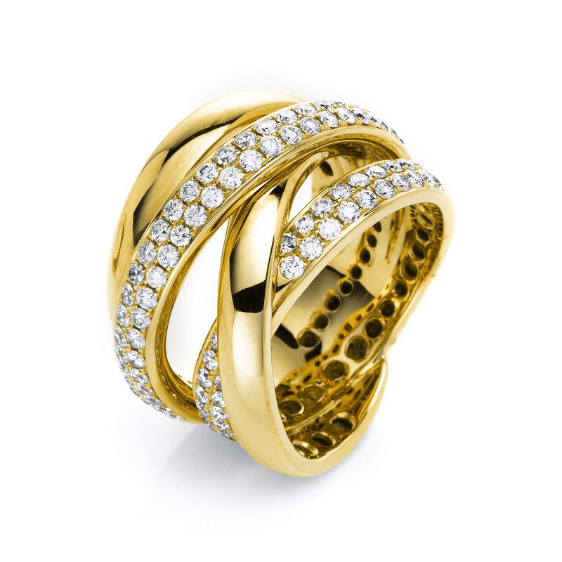 Ring 18 kt GG