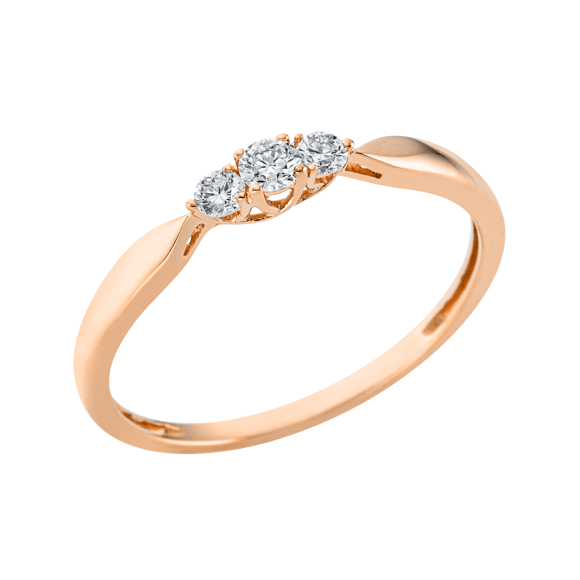 Ring 18 kt RG+WG