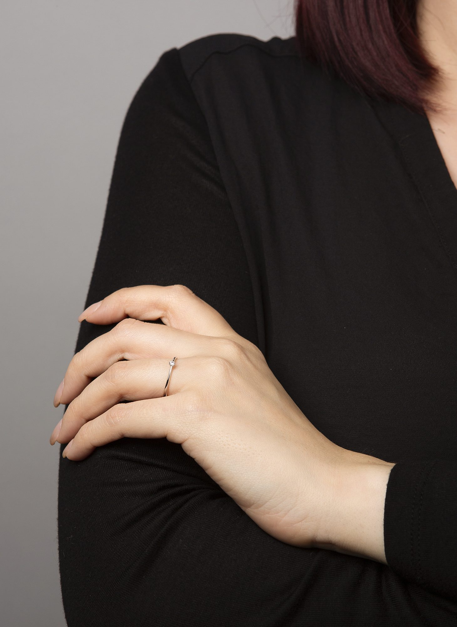 Ring 6er-Krappe 18 kt WG