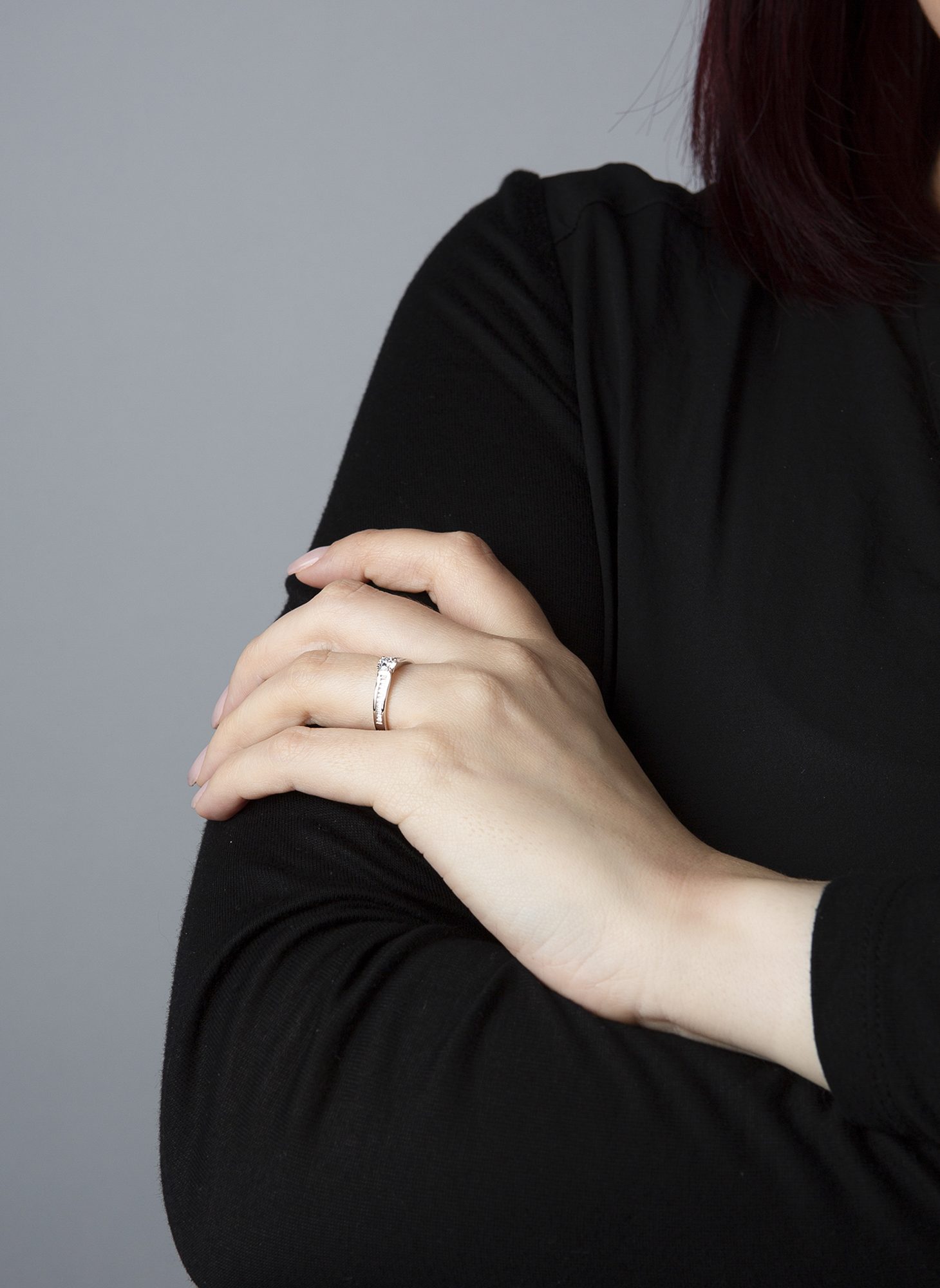 Ring 14 kt WG, GIA6385325740