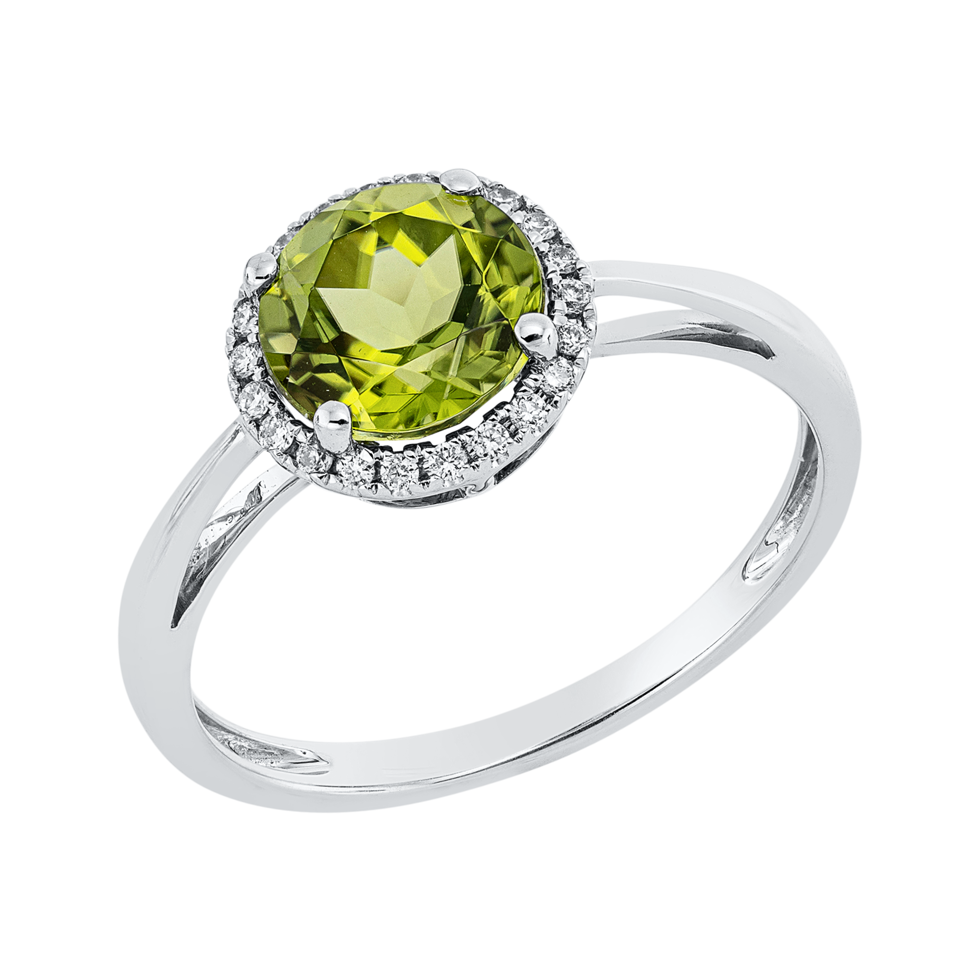 Ring 4er-Krappe 18 kt WG