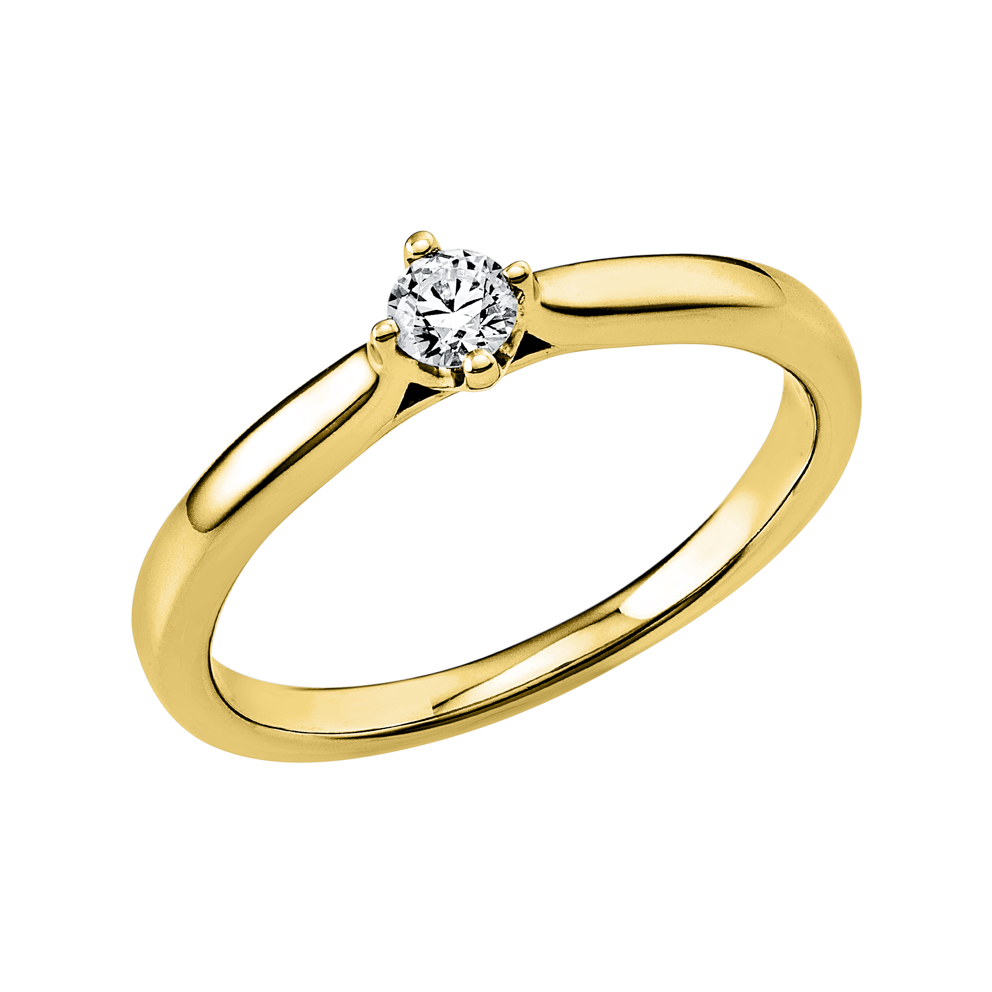 Ring 4er-Krappe 14 kt GG