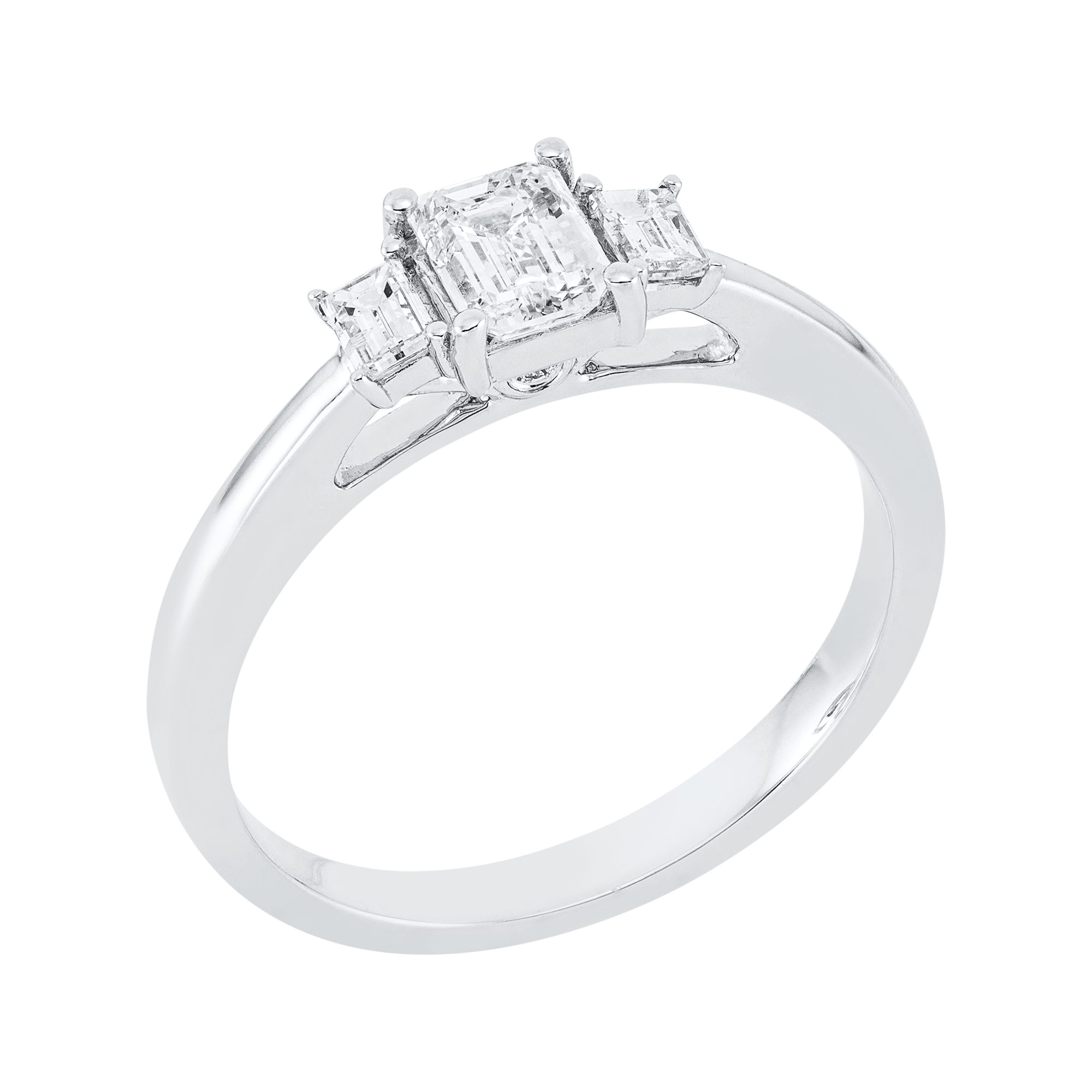 Ring 18 kt WG, GIA 6525570146
