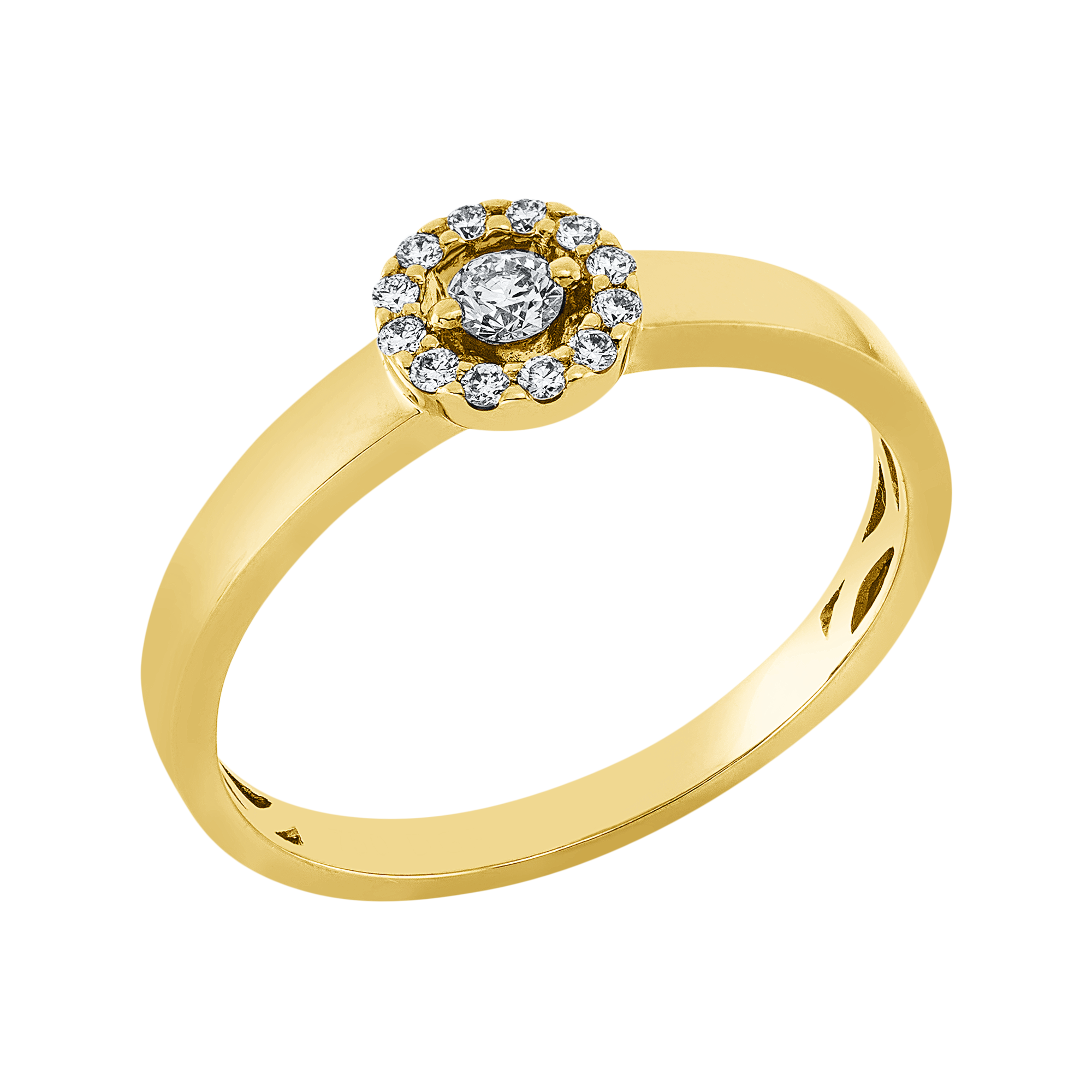 Ring 18 kt GG