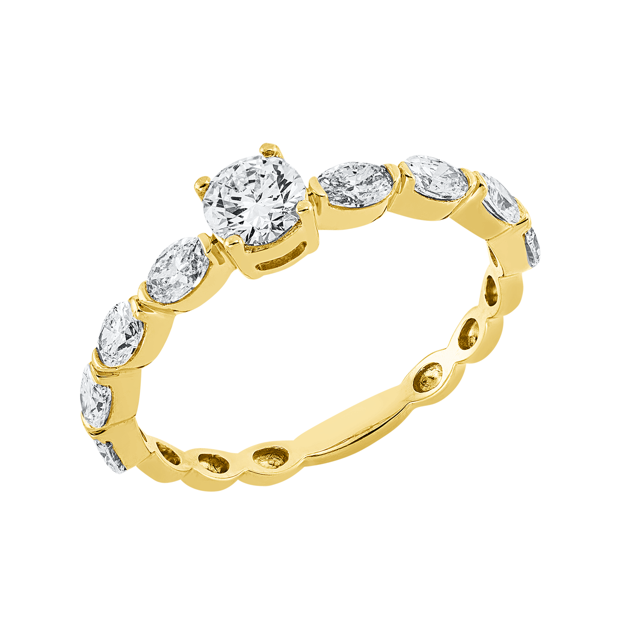 Ring 18 kt GG