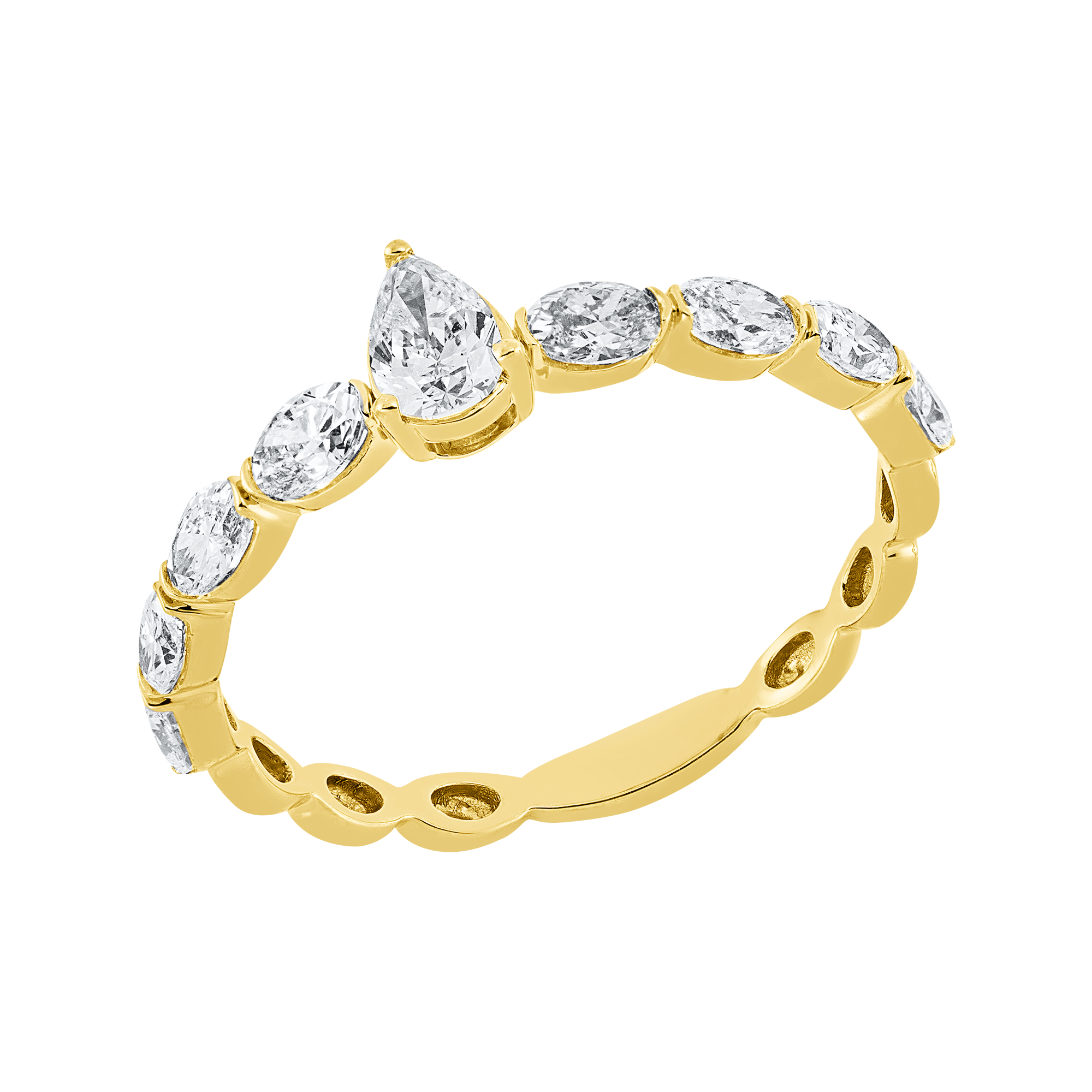 Ring 18 kt GG