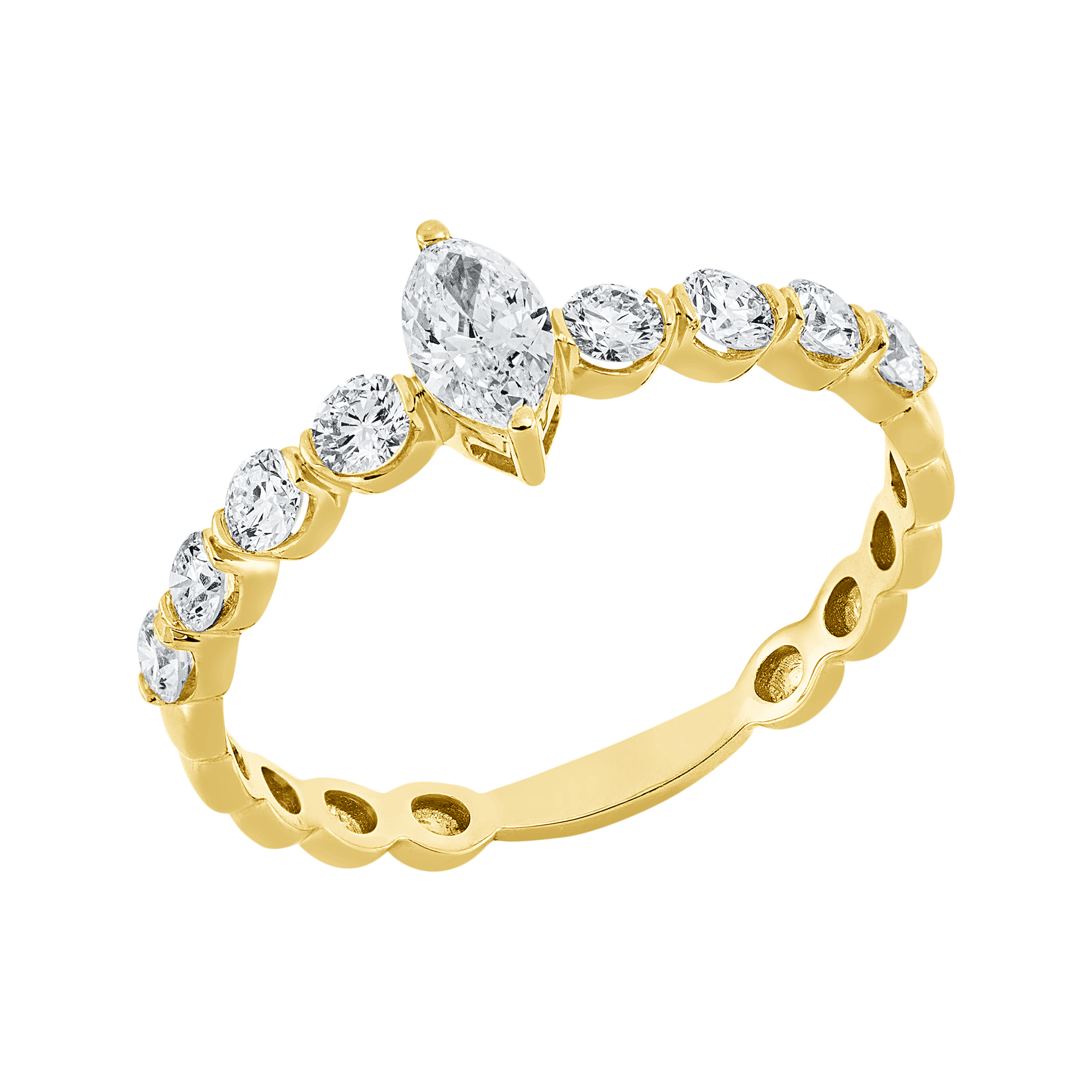 Ring 18 kt GG