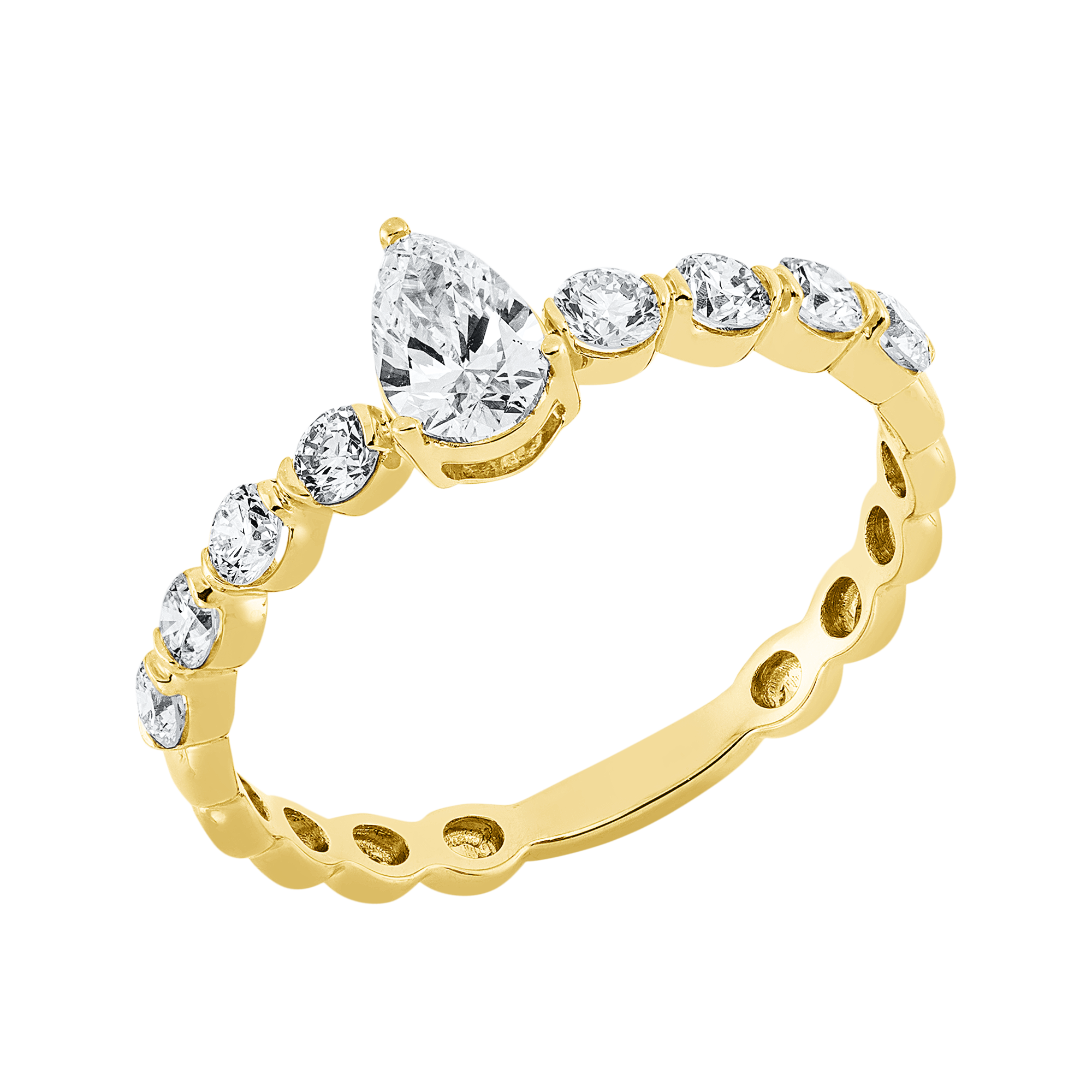 Ring 18 kt GG