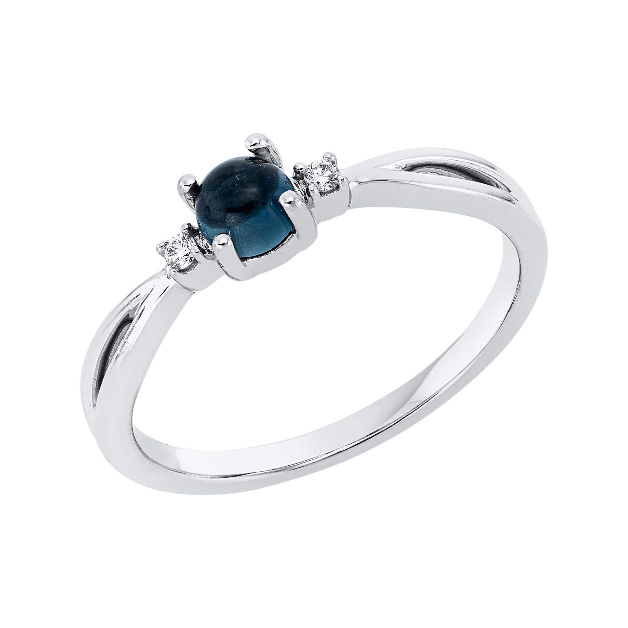 Ring 4er-Krappe 18 kt WG