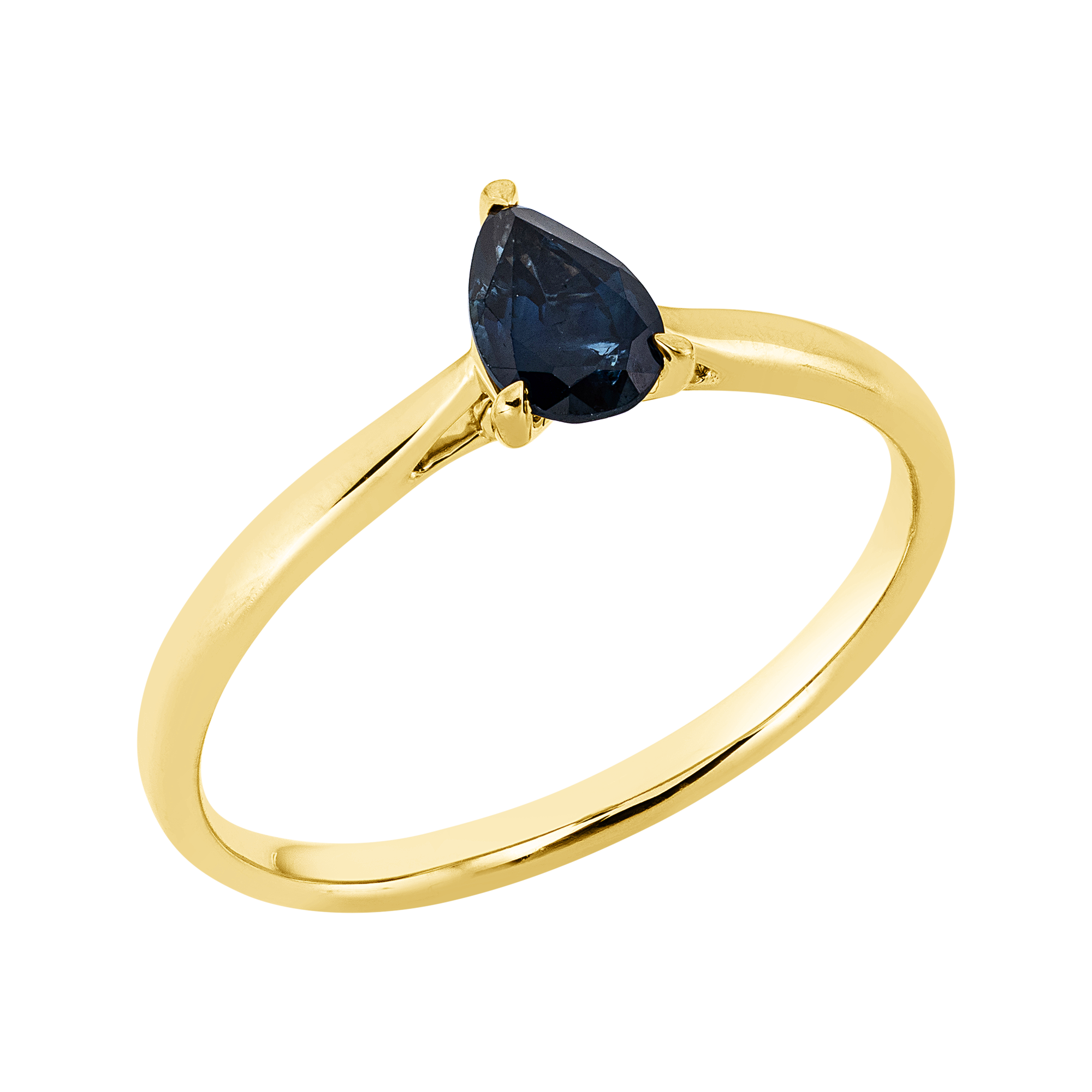 Ring 3er-Krappe 18 kt WG Tropfen