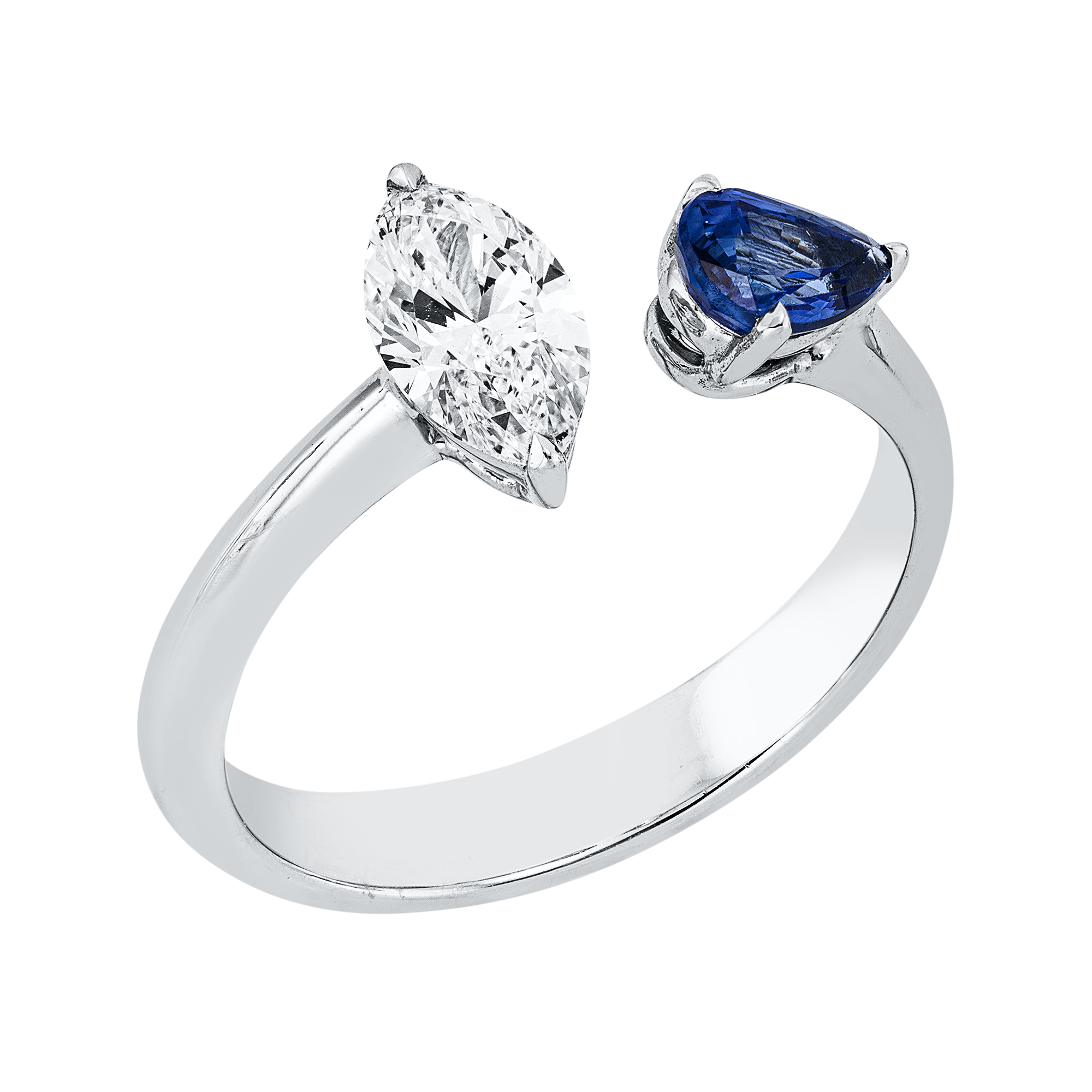 Ring 18 kt WG, GIA7473673801