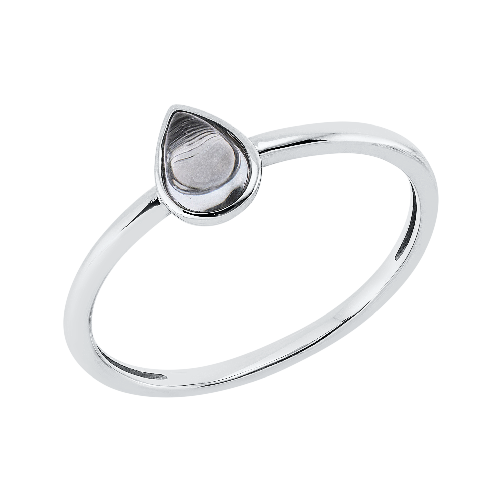 Ring 18 kt WG Tropfen