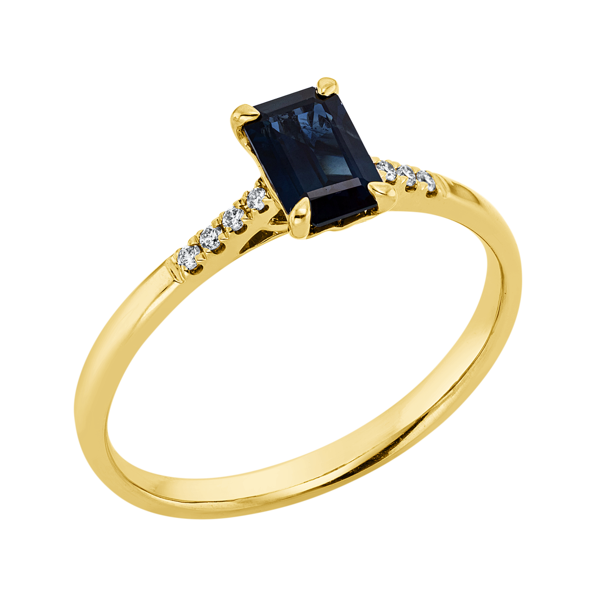 Ring 4er-Krappe 18 kt GG