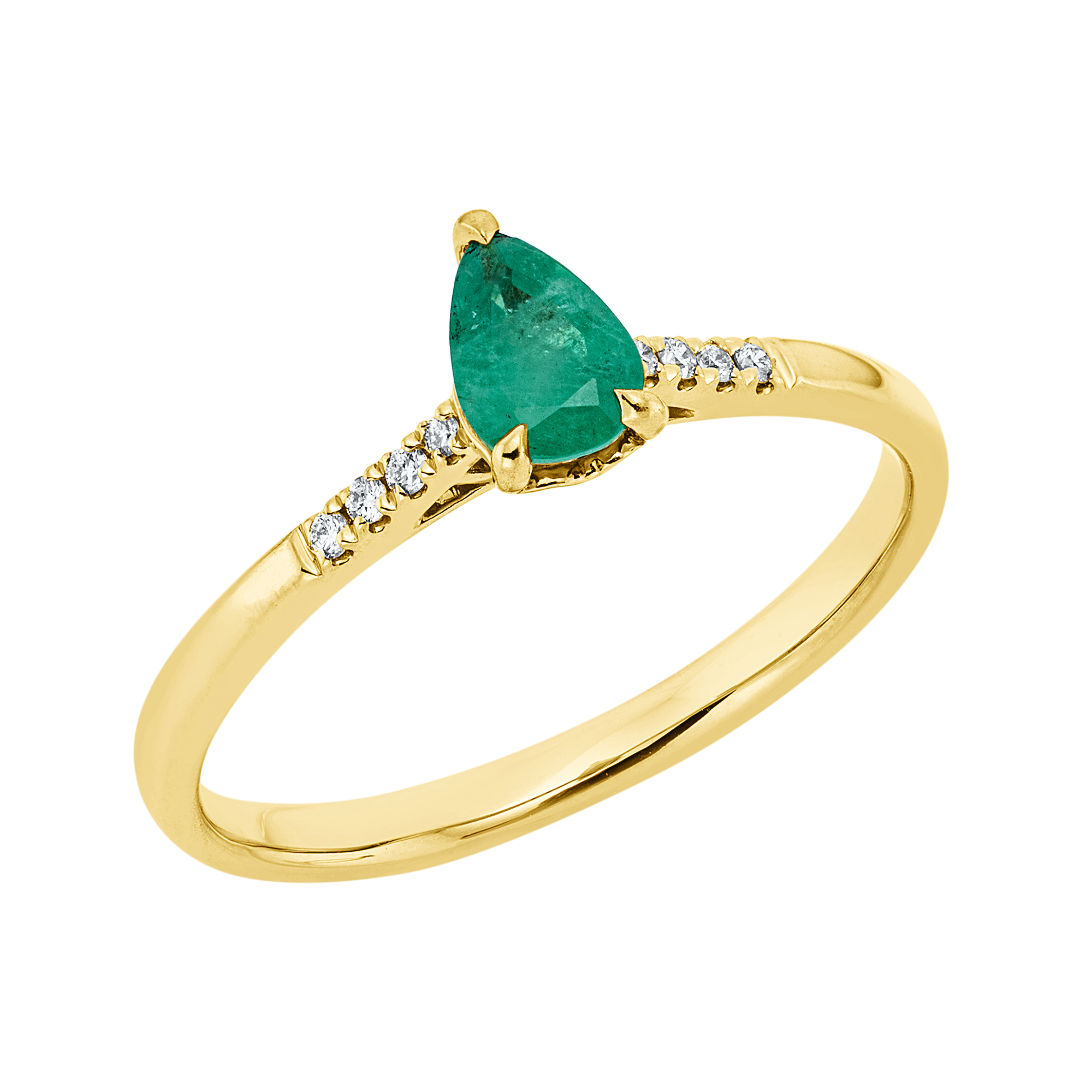 Ring 3er-Krappe 18 kt GG