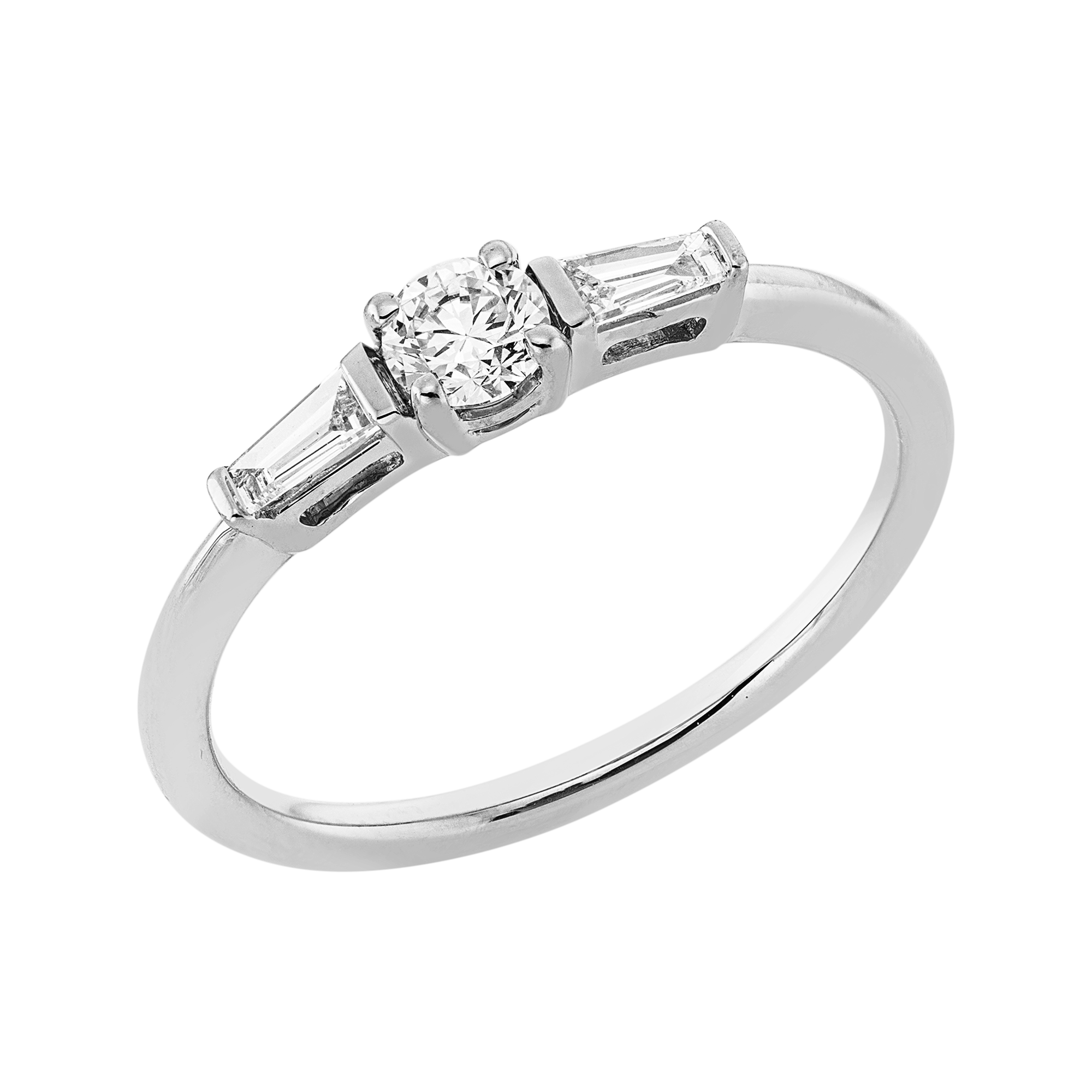 Ring 4er-Krappe 18 kt WG
