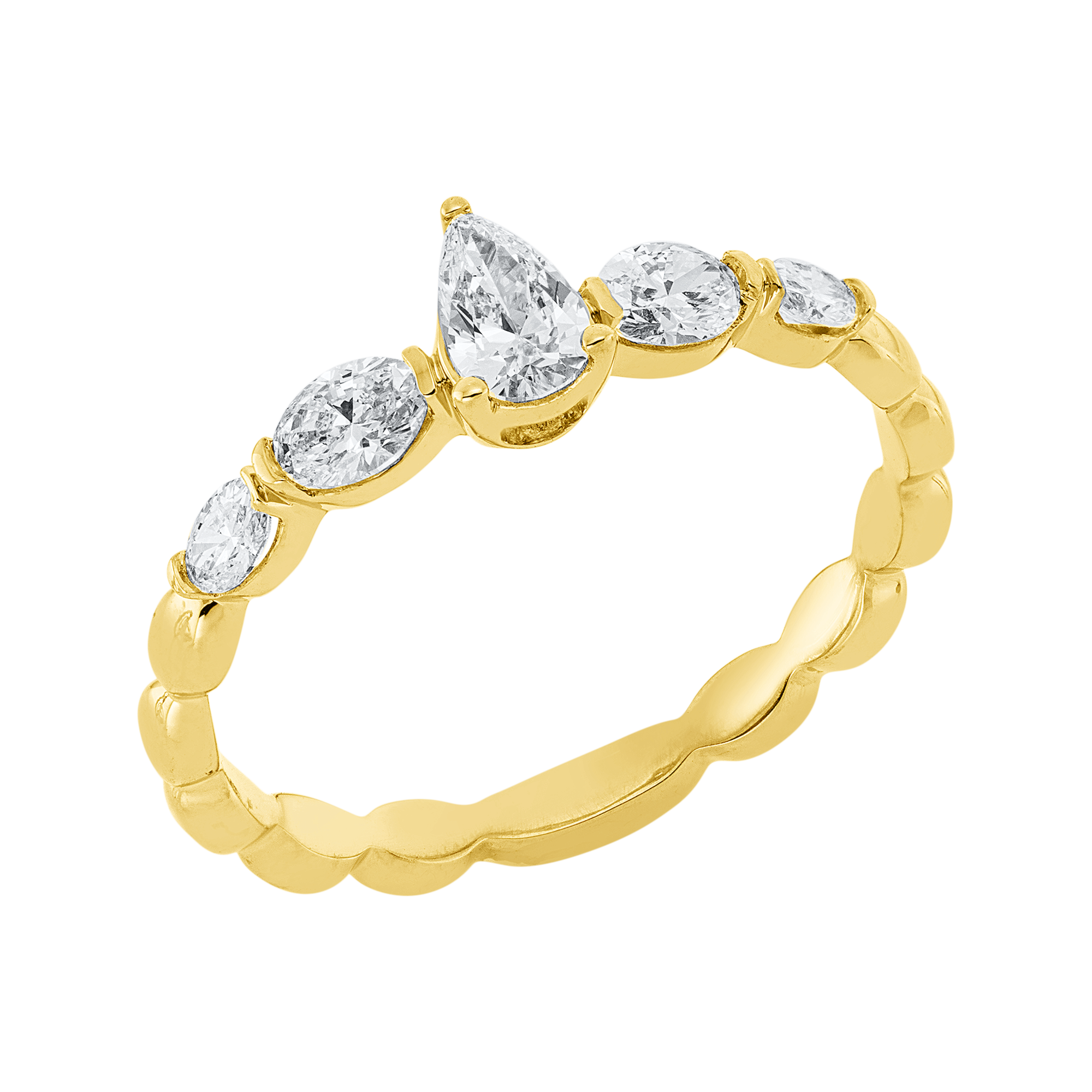 Ring 18 kt GG
