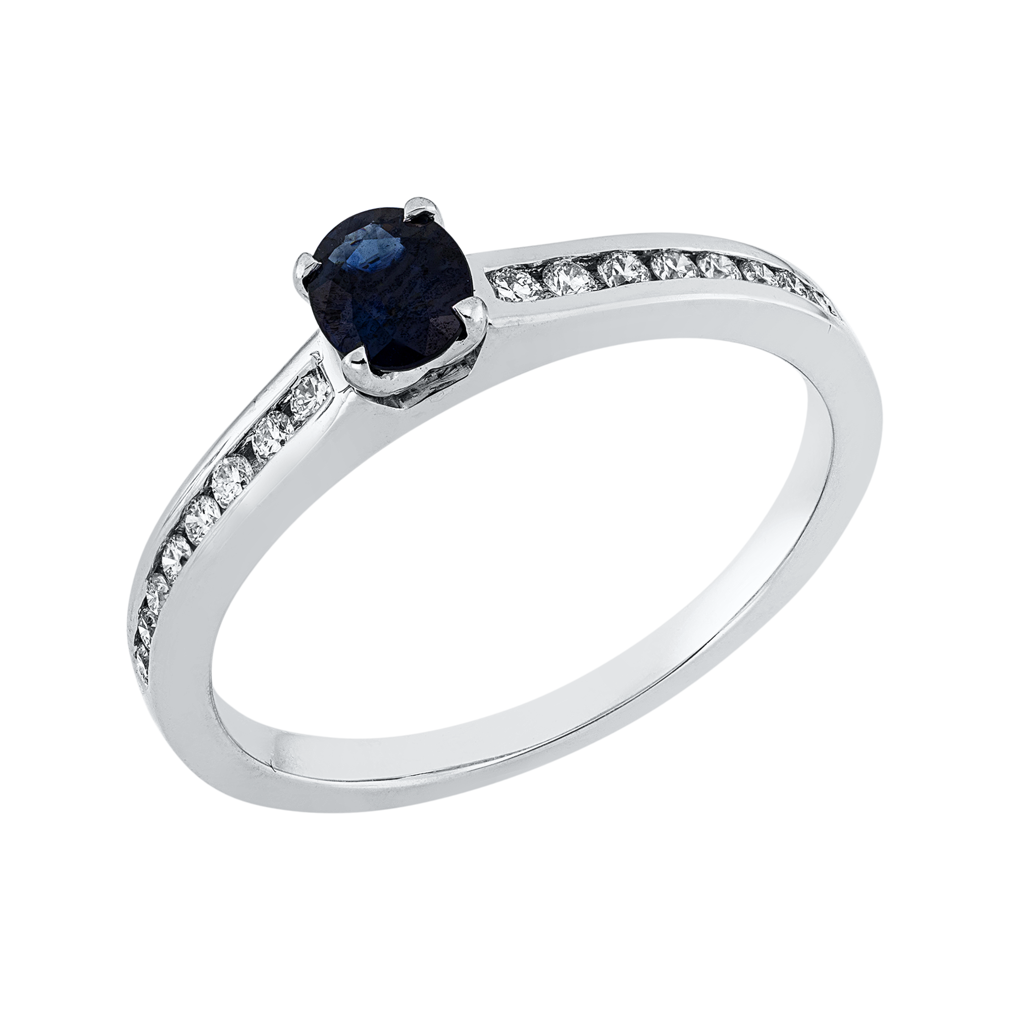 Ring 4er-Krappe 18 kt WG