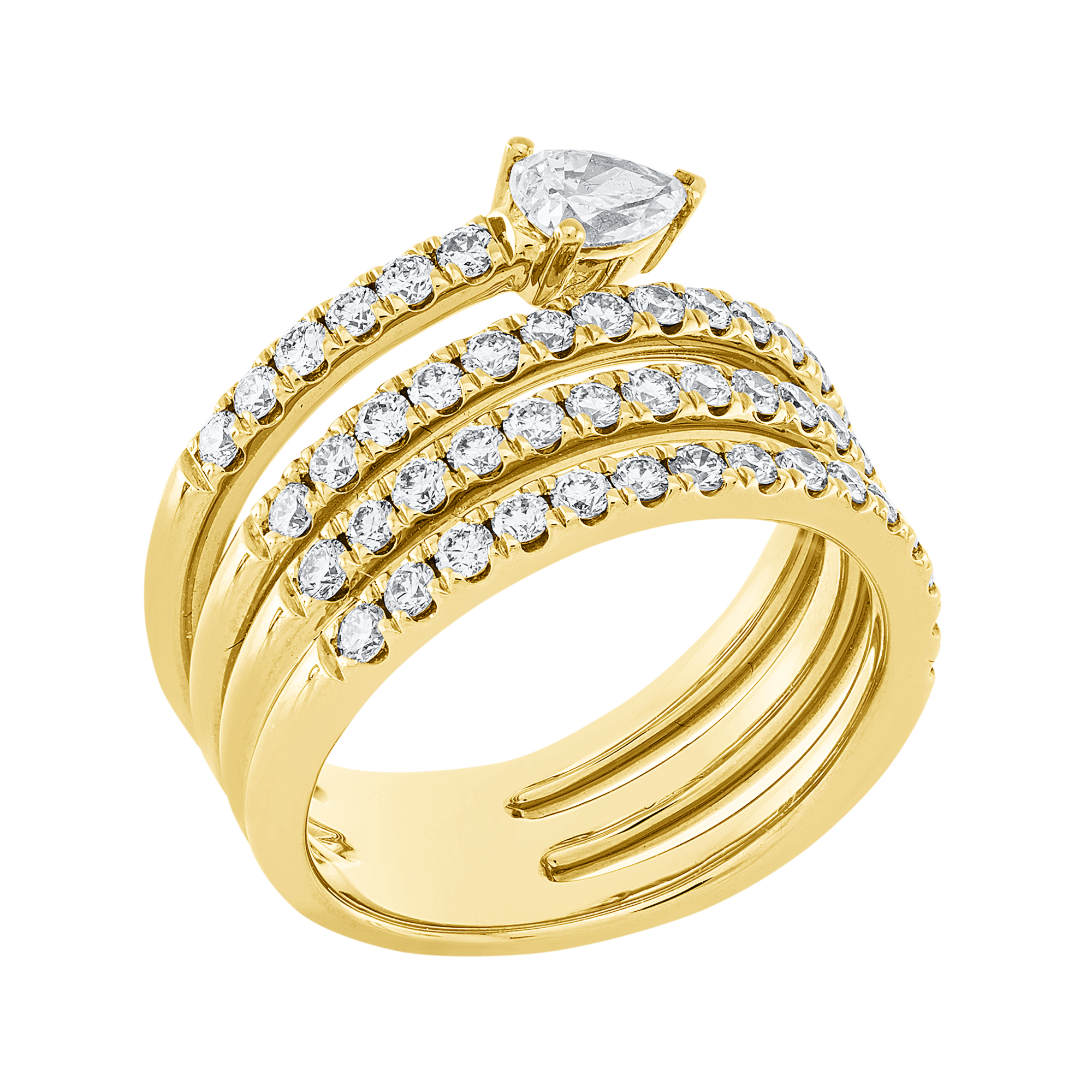 Ring 18 kt GG