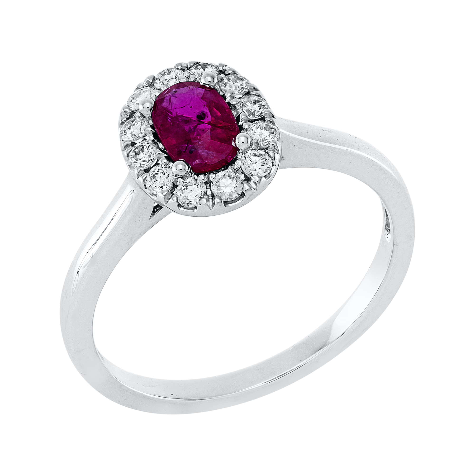 Ring 4er-Krappe 18 kt WG