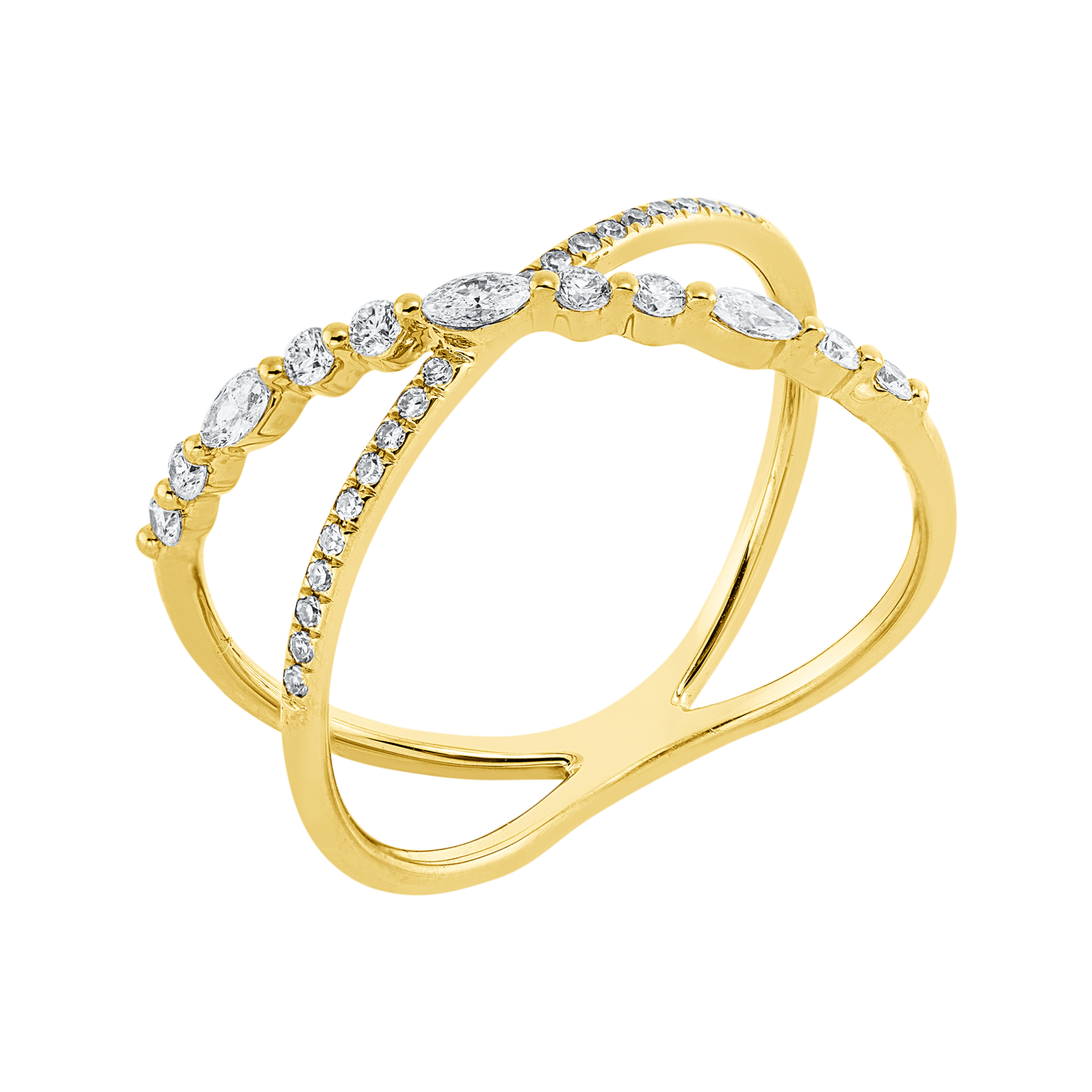 Ring 18 kt GG