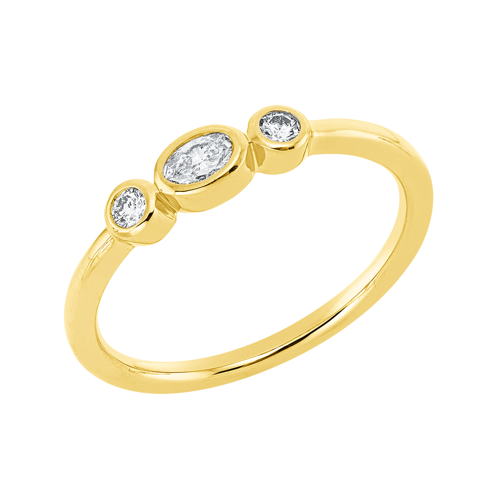 Ring 18 kt GG
