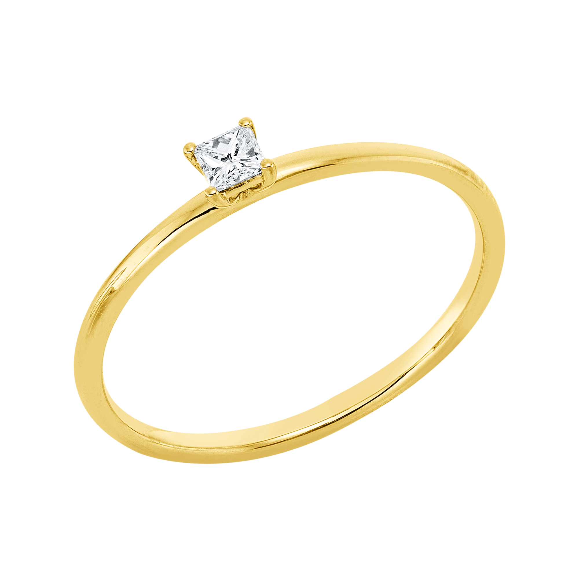 Ring 4er-Krappe 18 kt GG