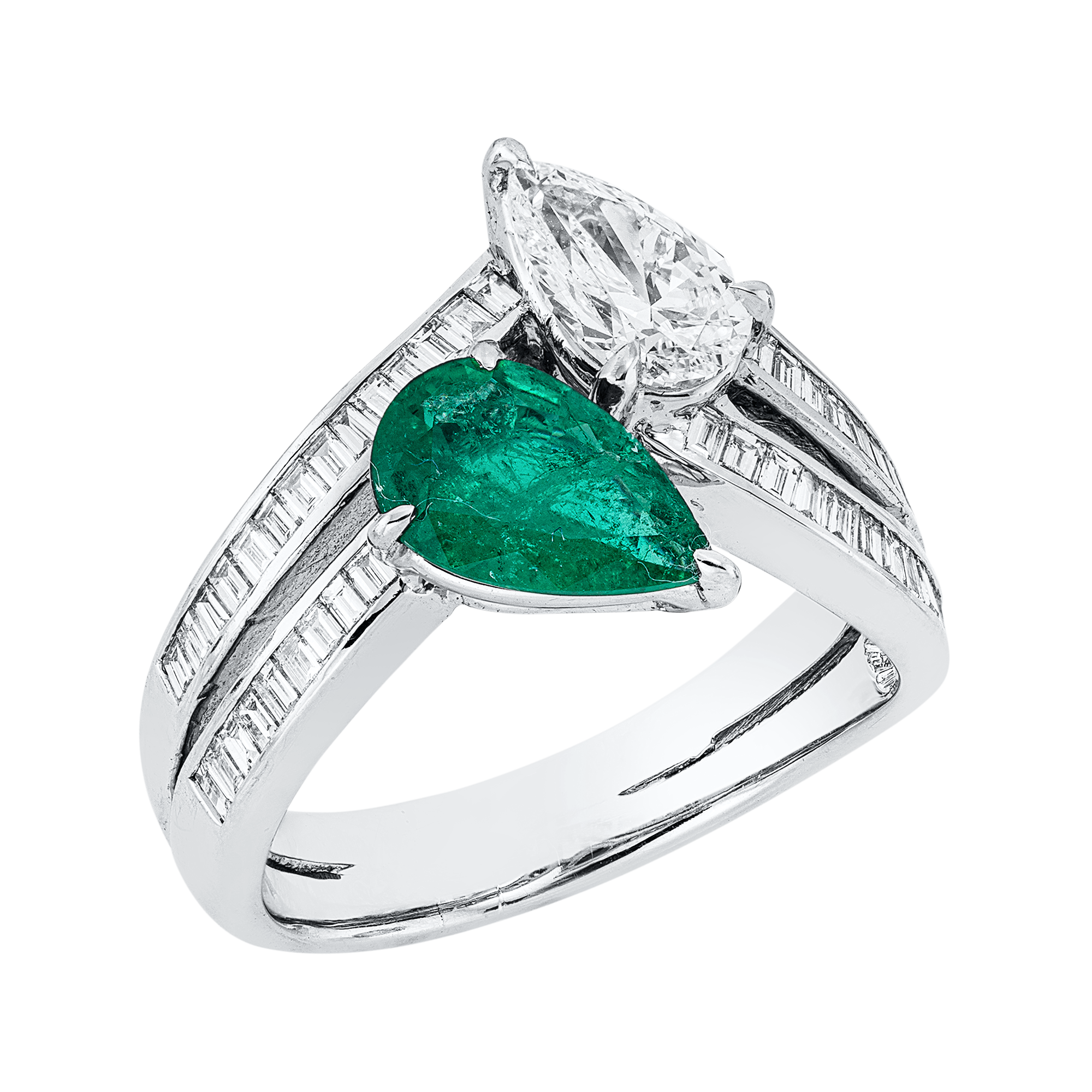 Ring 18 kt WG, GIA 6495591595