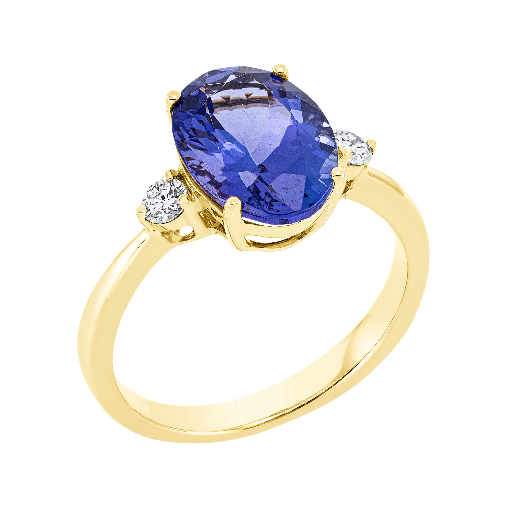 Ring 4er-Krappe 14 kt GG