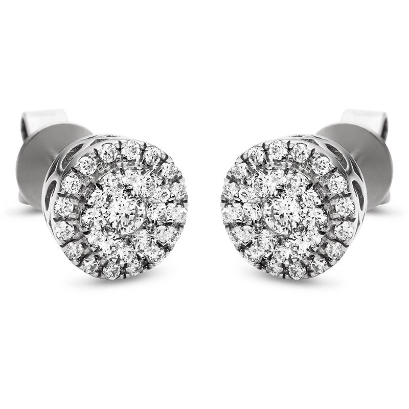 Ohrstecker 18 kt WG